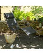 Fauteuil relax zéro gravité Lafuma Mobilier RSXA Batyline Iso extérieur