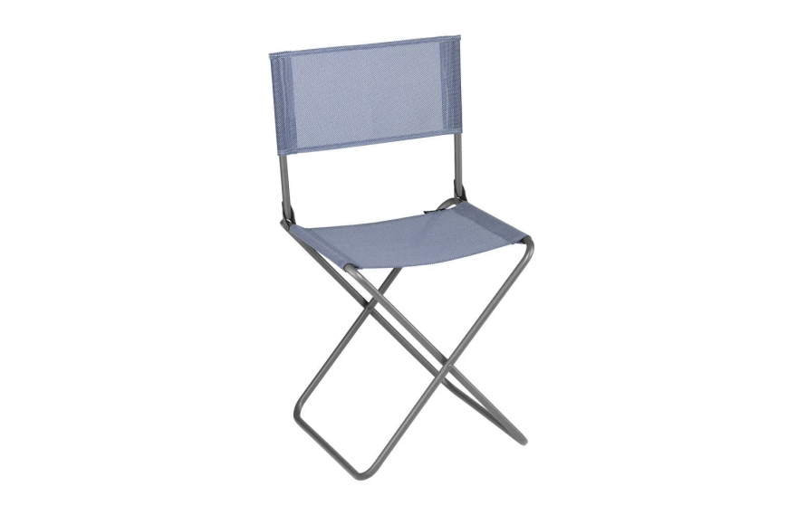 Chaise pliante Lafuma CNO Batyline ISO compacte pour camping et jardin