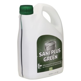 Additif toilette SANI PLUS vert 2L Bardani pour réservoir à matières de WC chimiques