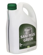 Additif pour toilette SANI PLUS vert 2L pour réservoir à matières - MARYVO