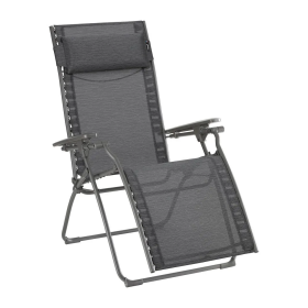 Fauteuil Relax Evolution Batyline Duo Lafuma Mobilier fauteuil pliable ergonomique multi-positions extérieur intérieur