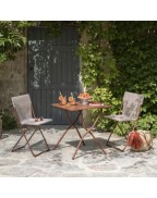 Chaise pliante Lafuma Batyline ISO confortable et compacte pour balcon et jardin