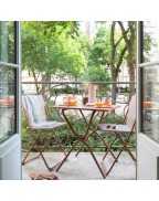 Chaise pliante Lafuma Batyline ISO confortable et compacte pour balcon et jardin