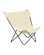 Fauteuil pliant papillon XL Lafuma Mobilier Pop Up Airlon confortable intérieur extérieur