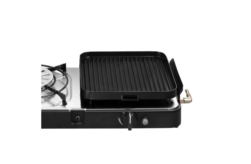 Réchaud De Camping à Gaz 2 Feux Camp & Grill