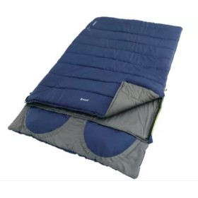Sac de couchage double Outwell LUX 2 places chaud et confortable pour camping 3 saisons