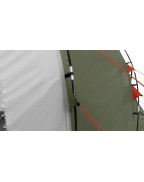 Tente familiale 8 places Huntsville Twin 800 EASY CAMP avec quatre chambres et séjour central