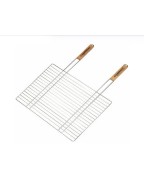 Grille rectangulaire simple 67x40cm double manche - CAMPINGAZ