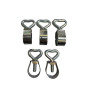 Lot de 5 Colliers de serrage avec piton Ø18-20 mm