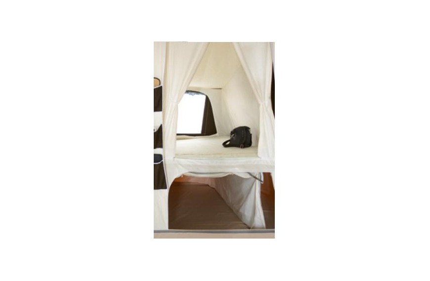 Chambre sous plateau caravane pliante Raclet couchage supplémentaire Safari Sequoia