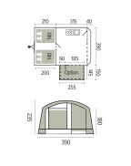 Caravane Pliante GALLÉON / 4 places- TRIGANO