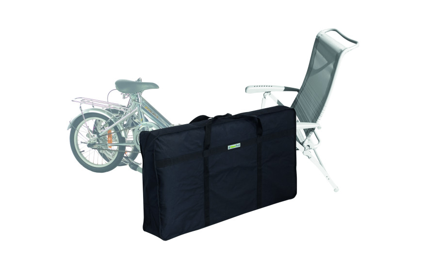 sac de transport EUROTRAIL pour chaises de camping ou vélo pliant avec poignées renforcées