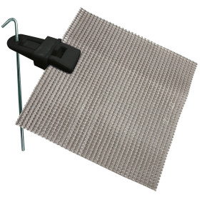 Lot de 4 pinces pour tapis de sol EUROTRAIL pour fixation stable en camping