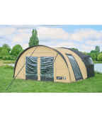 Auvent gonflable TRIGANO pour caravane pliante SEQUOIA, spacieux et modulable pour camping familial