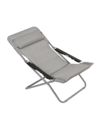 Transat TRANSABED BeComfort Lafuma Mobilier chaise longue matelassée bain de soleil extérieur