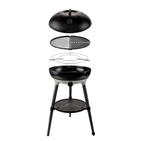 Barbecue gaz Carri Chef 50 CADAC avec grille BBQ plancha et pieds réglables