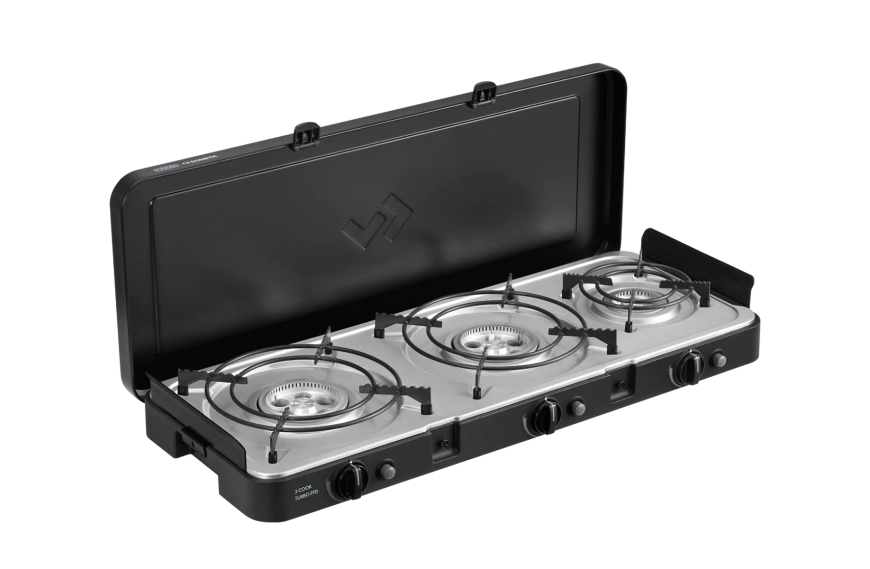Réchaud à gaz 3 feux CADAC 3 Cook Turbo Deluxe FFD pour camping et outdoor