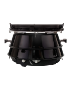 Barbecue à gaz CADAC SAFARI CHEF 30 LP DELUXE portable avec revêtement GreenGrill et pieds repliables