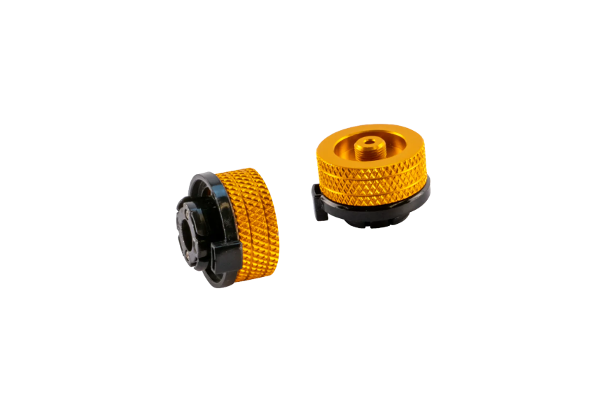 Adaptateur cartouche gaz baïonnette CADAC compatible EN417 pour camping et réchaud