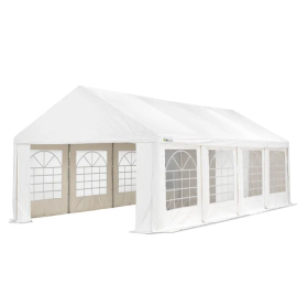 Tente de réception 4 x 8 m DWS Ibiza en PVC avec structure acier galvanisé﻿