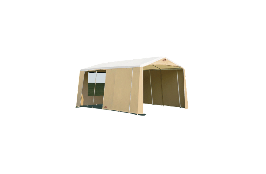 Armature camp de base Marabout 630 CABANON en acier pour tente robuste et stable