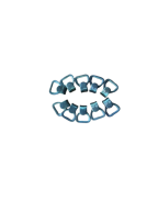 Lot de 10 anneaux crochets 1.8 x 2.1 cm  - CABANON