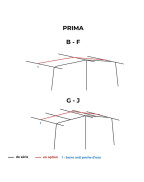 Auvent de caravane PRIMA 2,4 m TRIGANO monté en camping