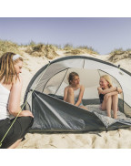 tente de plage Eastbourne 205x140 cm Outwell pop-up légère avec protection solaire UPF 50+ et tapis de sol cousu