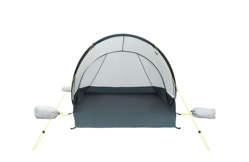 tente de plage Eastbourne 205x140 cm Outwell pop-up légère avec protection solaire UPF 50+ et tapis de sol cousu