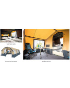 Caravane pliante CAMPLAIR S / 4 personnes - TRIGANO