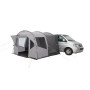 auvent de van REINE Easy Camp tunnel gris avec double toit WeatherGuard 3000 pour camping et road trips