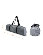 auvent de van REINE Easy Camp tunnel gris avec double toit WeatherGuard 3000 pour camping et road trips