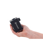 Mini pompe électrique rechargeable Outwell Aeroflow compacte avec lanterne et adaptateurs pour matelas et meubles gonflables