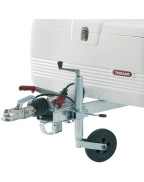 Coffre sur flèche 300L blanc TRIGANO pour caravane pliante Odyssée Camplair Olympe﻿