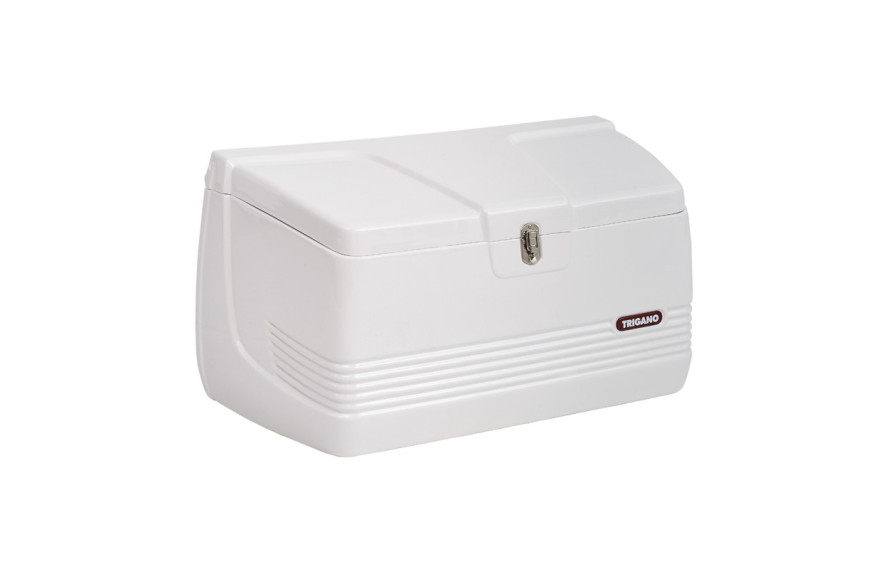 Coffre sur flèche 300L blanc TRIGANO pour caravane pliante Odyssée Camplair Olympe﻿