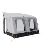 Auvent gonflable Dometic Rally Air Tour 330 S avec technologie AirFrame pour camping-car et caravane.