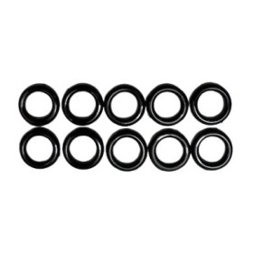 Anneau rond nylon Ø12 mm Cabanon – lot de 10 pièces pour rideaux et accessoires de tente