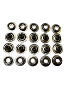 Lot de 10 pression male + femelle cote toile - ROBY