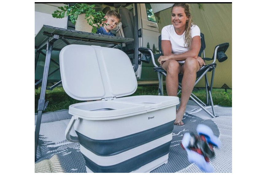 1pc Poubelle Pop-up, Poubelle Pliante De Camping Portable