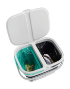 Poubelle recyclage rétractable OUTWELL 2 compartiments anti-odeur pour camping