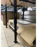 Table de camping pliante bambou 6 places - DEFA