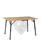 Table de camping pliante Bambou 6 places - DEFA