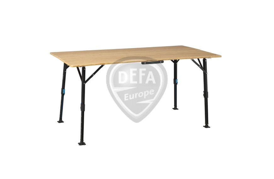 Table de camping pliante bambou 140 x 72 cm / 6 places - DEFA