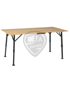 Table de camping pliante bambou 140 x 72 cm / 6 places - DEFA