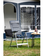 fauteuil de camping pliant DUKDALF GRANDE anthracite