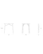 Table de camping pliante Louisiane LAFUMA MOBILIER – compacte et stable