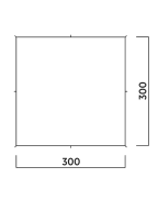 Abri Tarp NORDDAL 3x3 m - EASY CAMP