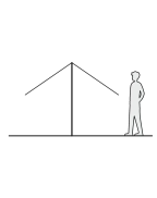 Abri Tarp NORDDAL 3x3 m - EASY CAMP