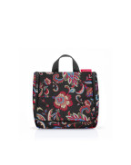Trousse de toilette 3L Reisenthel toiletbag en polyester recyclé avec compartiments et crochet de suspension