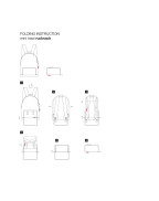Sac à dos pliable compact 14L Reisenthel mini maxi rucksack en polyester déperlant